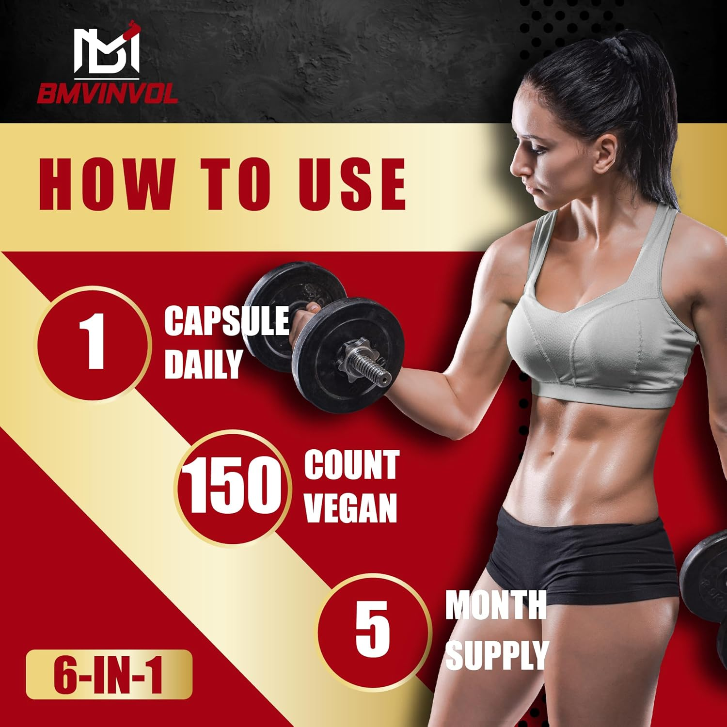 Berberine Hcl, 150 Capsules - plus Ceylon Cinnamon, Turmeric, Milk Thistle, Artichoke, Black Pepper, Berberine HCI Root Supplements Pills - Immune System image number 5