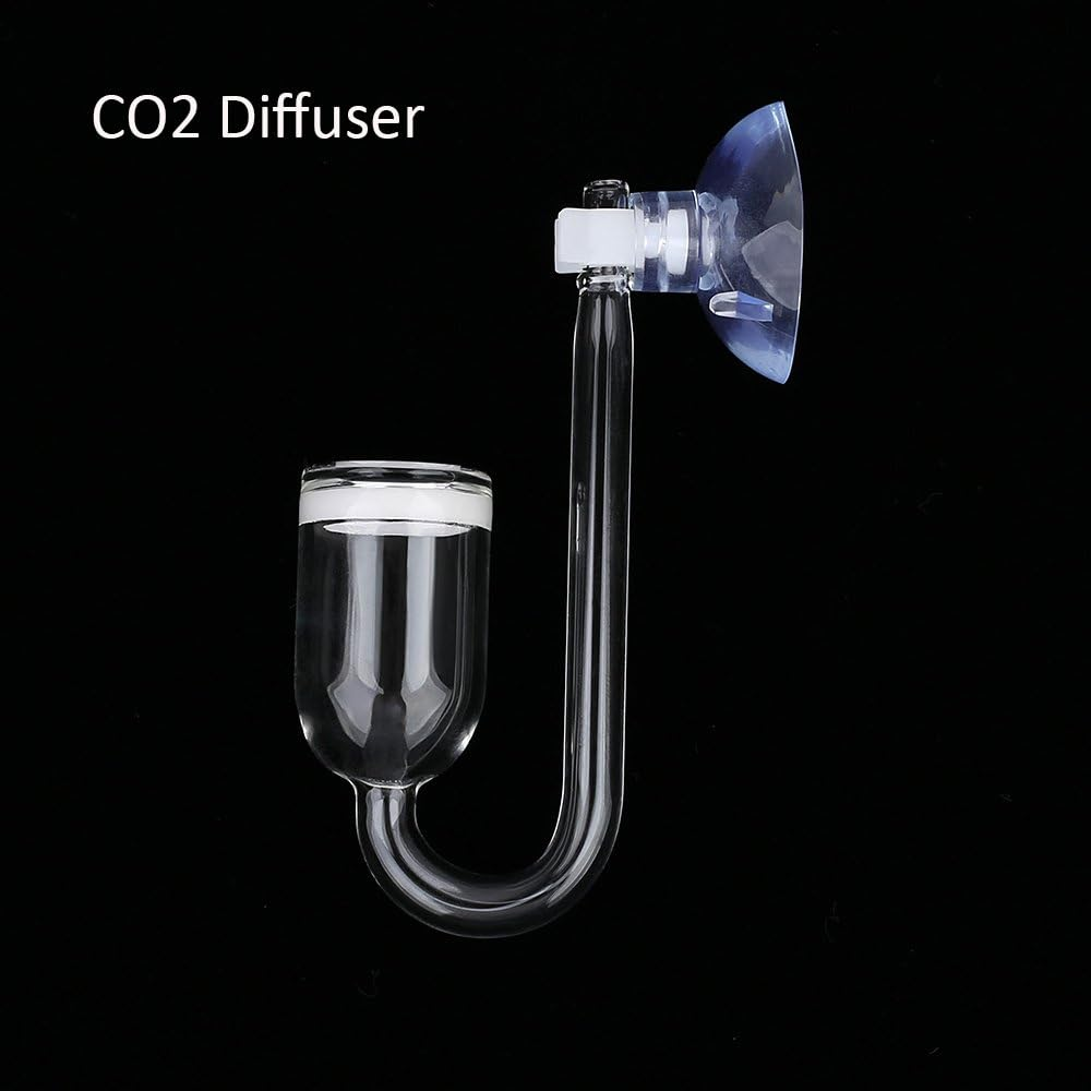 Yagote CO2 Diffuser, Nano CO2 Diffuser Glass Reactor for Aquarium Planted Tank (CO2 Diffuser) - Co2 Checker With Solution image number 3