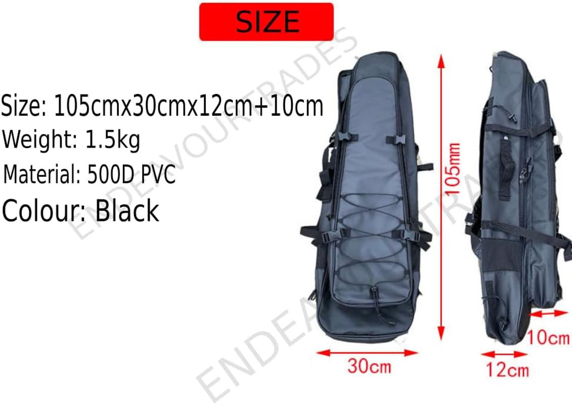 ET-FINS Spearfishing Free Diving Long Fins Bag Backpack Scuba Diving image number 4