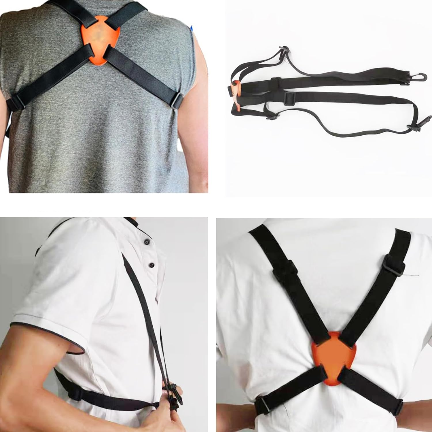 Outret Binocular Chest Harness,Harness with Adjustable Strap for Golfers, Hunters, Photographers, Hunting, Birding, Climbing (Black) image number 5