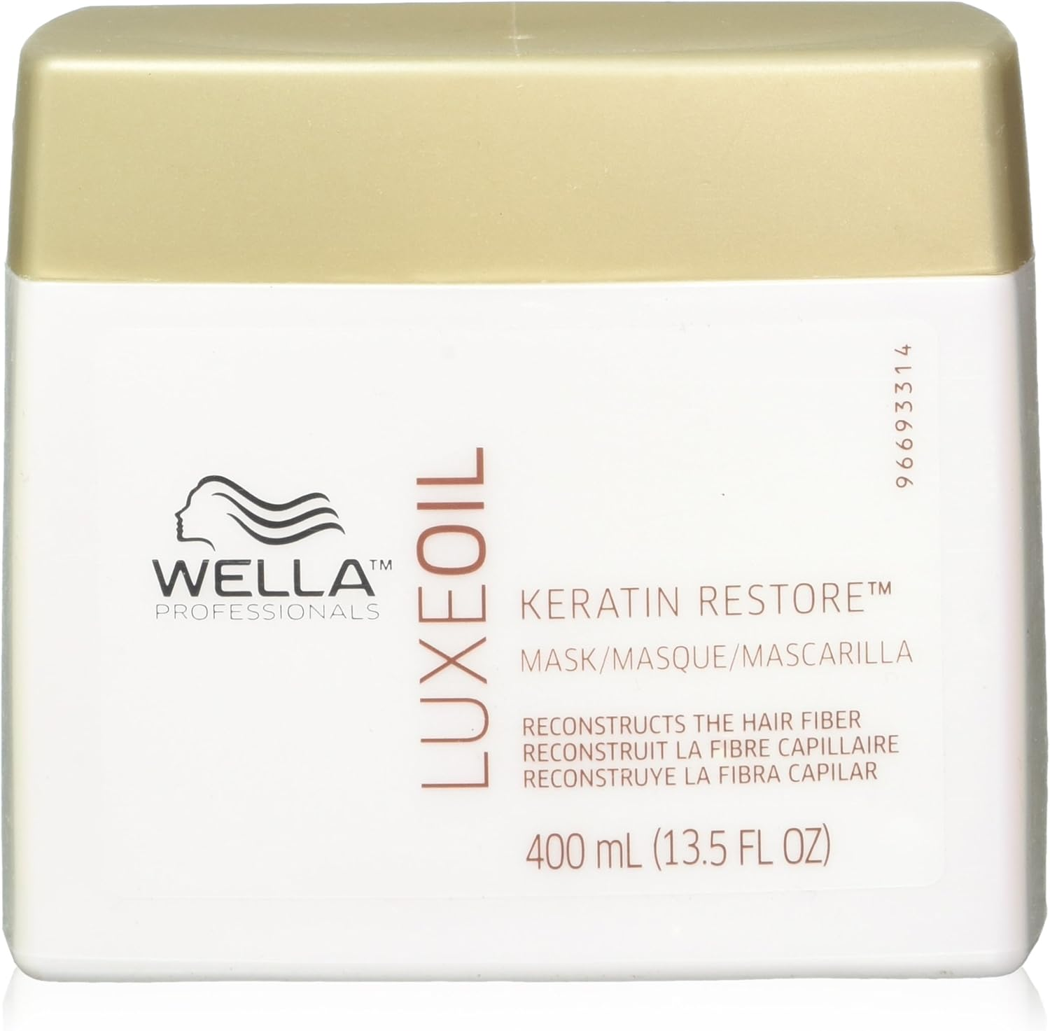 Wella Luxeoil Keratin Restore Mask, 13.5 Ounce image number 1