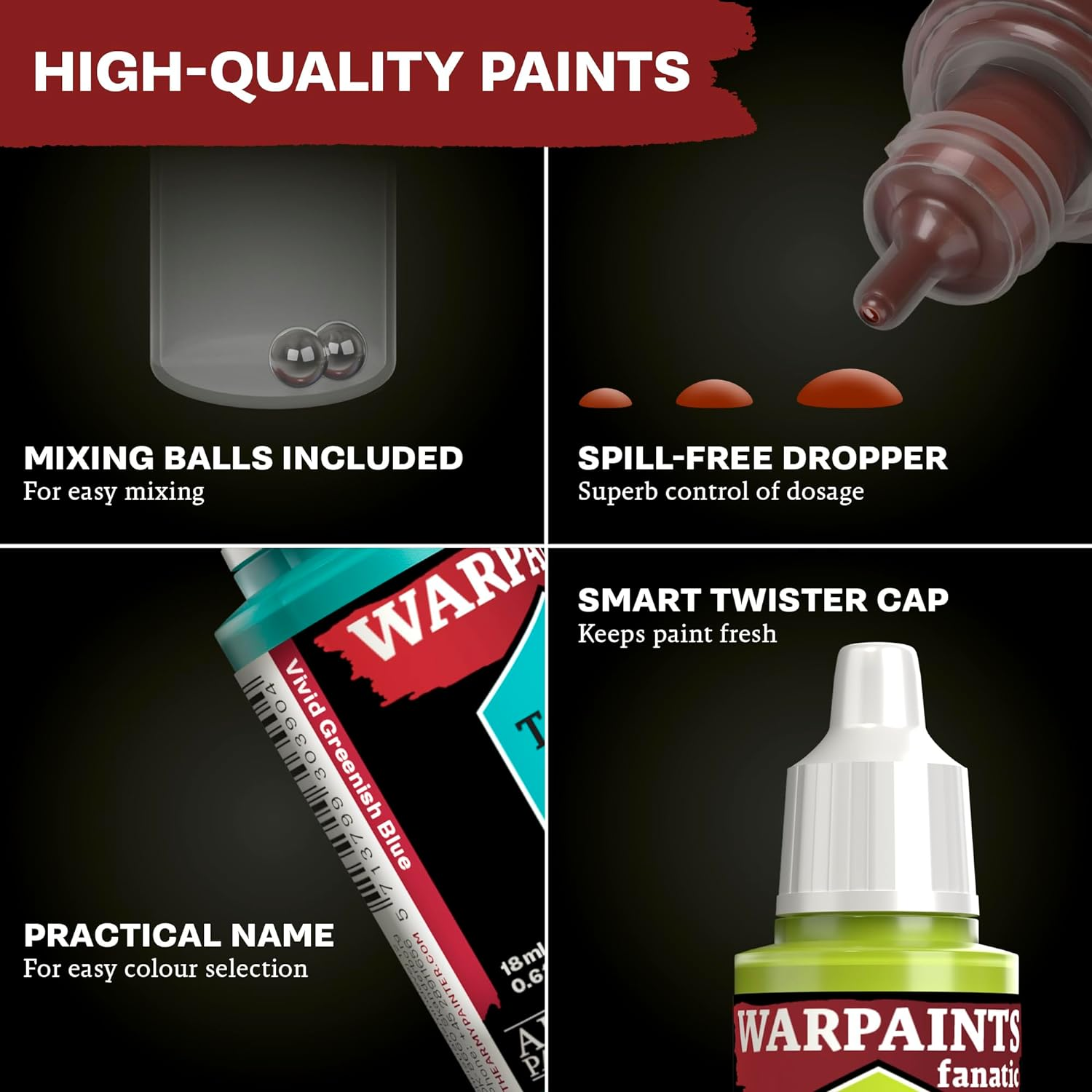The Army Painter Warpaints Fanatic Wash Acrylic Paint image number 2