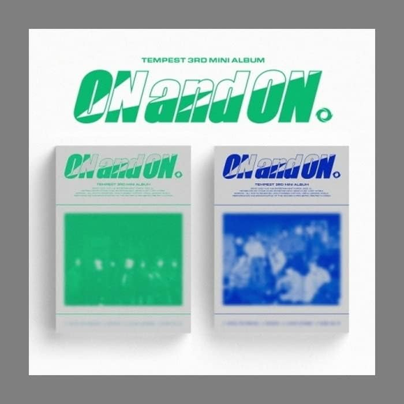 TEMPEST on and on 3Rd Mini Album Random Version Cd+1P Folding Poster on Pack+96P Photobook+1P Lyrics Paper+1P Postcard+1Ea Sticker+2Ea TPST Logo Sticker+2P Photocard+Pob+Tracking Sealed image number 6