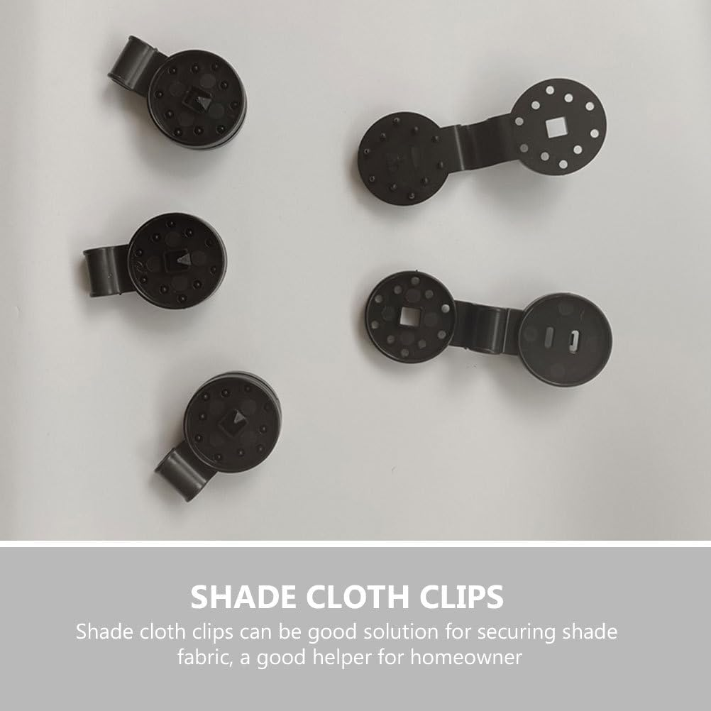 BESPORTBLE Shade Net Clip Shade Fabric Clamps Backyard Film Clip Sun Shade Clips Shade Outdoor Shade Cloth Gripper Sun Shade Fix Clamp Net Clip Sunblock Fabric Clip Cloth Clips Plastic image number 2
