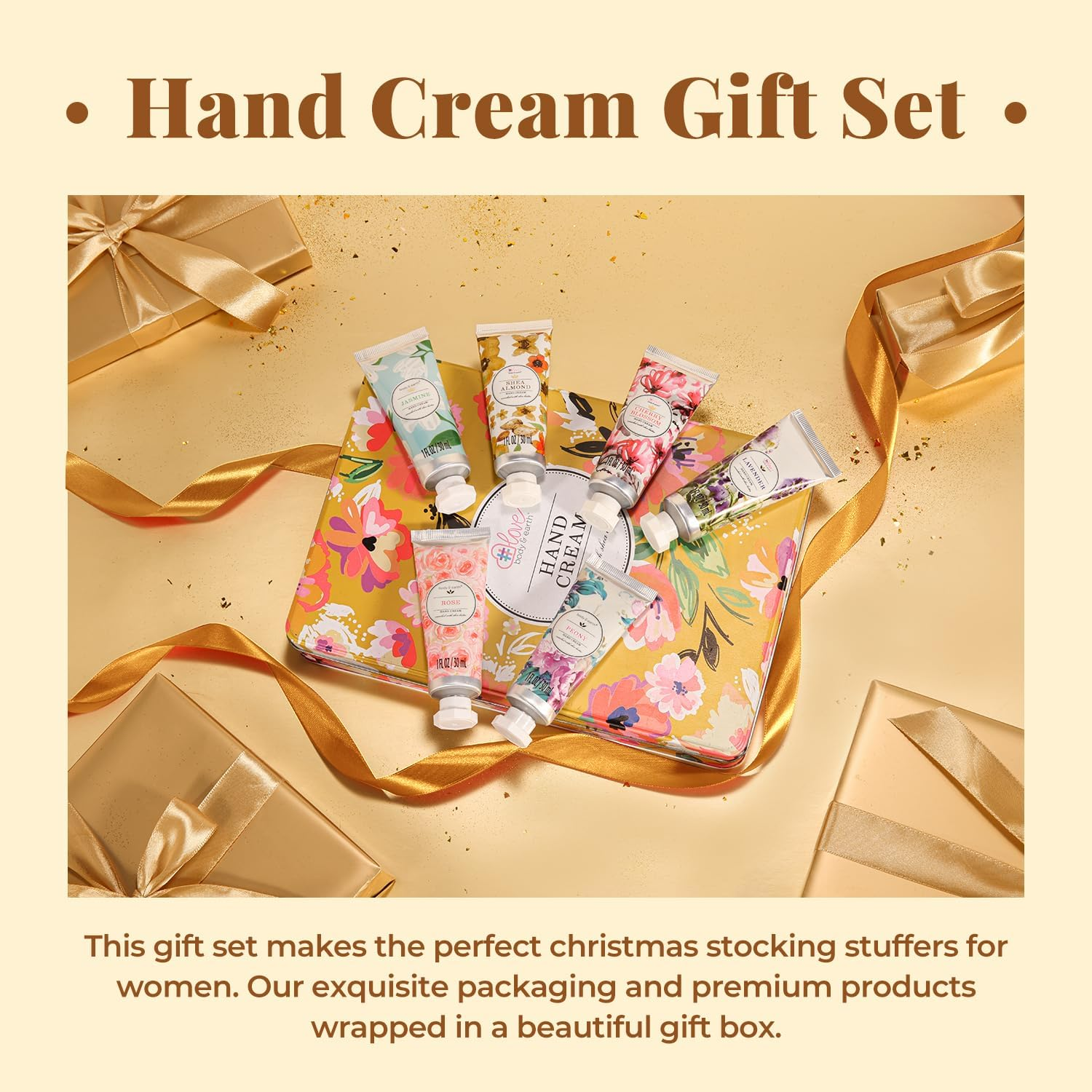 Hand Cream for Women, Hand Lotion Set for Dry Ed Hands, Birthday Gifts, Travel Size Hand Cream for Women. 6 X 1.0 Oz/30Ml image number 6