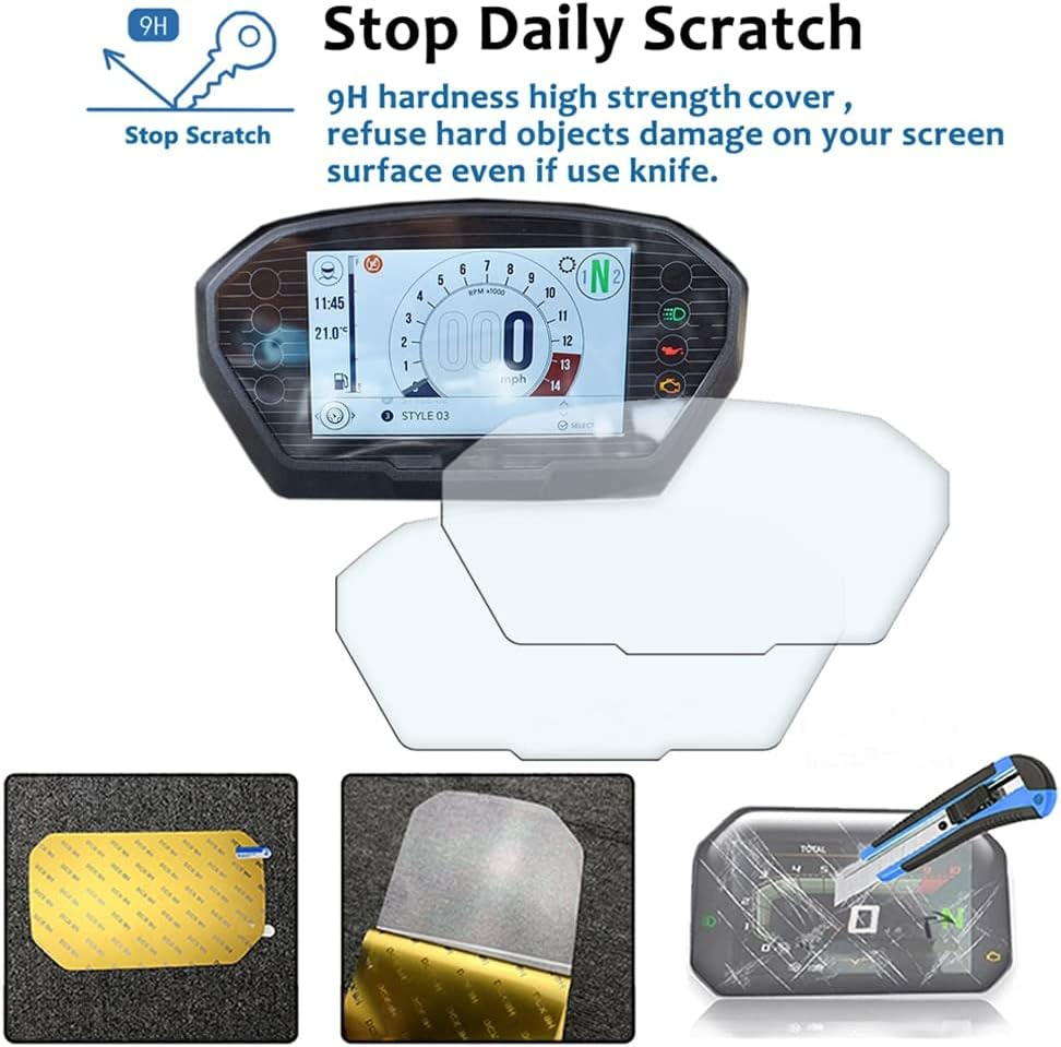 For Triumph Tiger 800 Tiger 1200 XC XR 1200XC 2017 2018 Motorcycle Accessories Cluster Scratch Protection Film Screen Protector Cluster Screen Protection Film image number 1