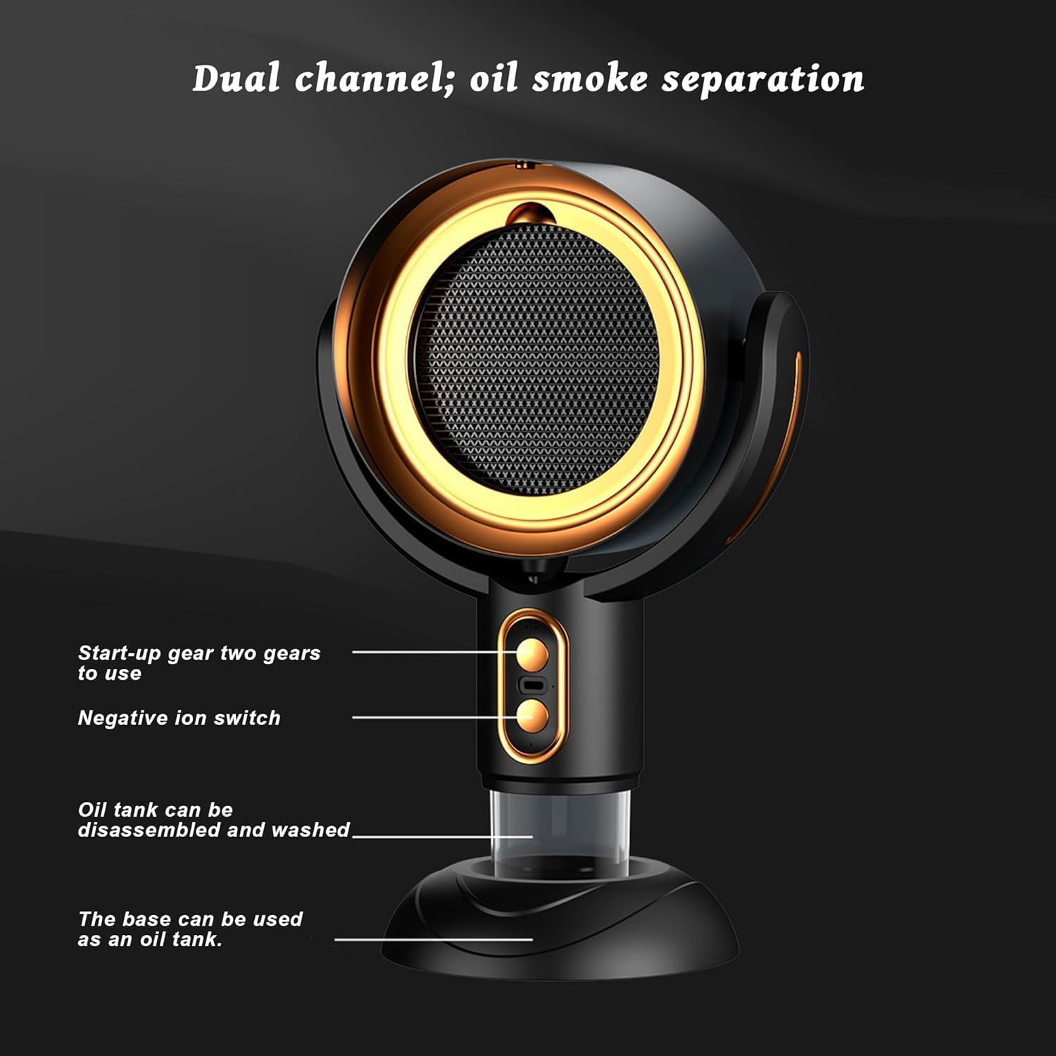 Puff Chill Fan for Smoking,Smoke Away Purifier Fan,Usb Powered Air Purification image number 6