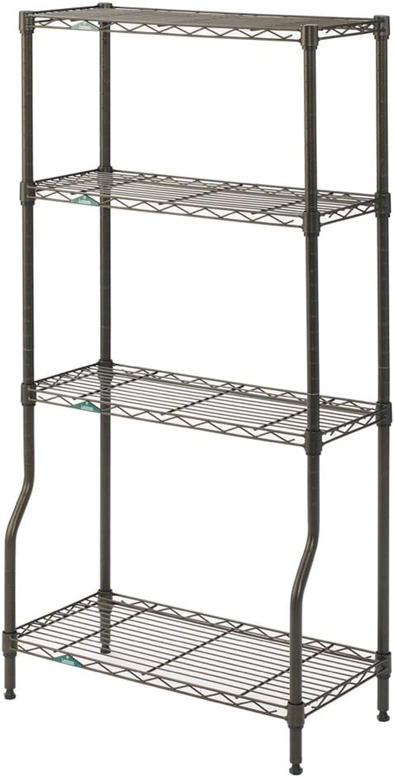 Doshisha GR6012BD-4 Luminous Garden Rack, Width 23.6 Inches (60 Mm), 4 Tiers, Outdoor Use, Rust-Resistant, Slim Steel Rack, Variable Shelf, Planter Rack, Flower Stand, Gardening, Ornamental Plants, Overall Load Capacity: 704.4 Lbs (320 Kg), Width 23.4 X Depth 11.6 X Height 47.6 Inches (59.5 X 29.5 X 121 Cm), Pole Diameter 0.7 Inches (19 Mm)
