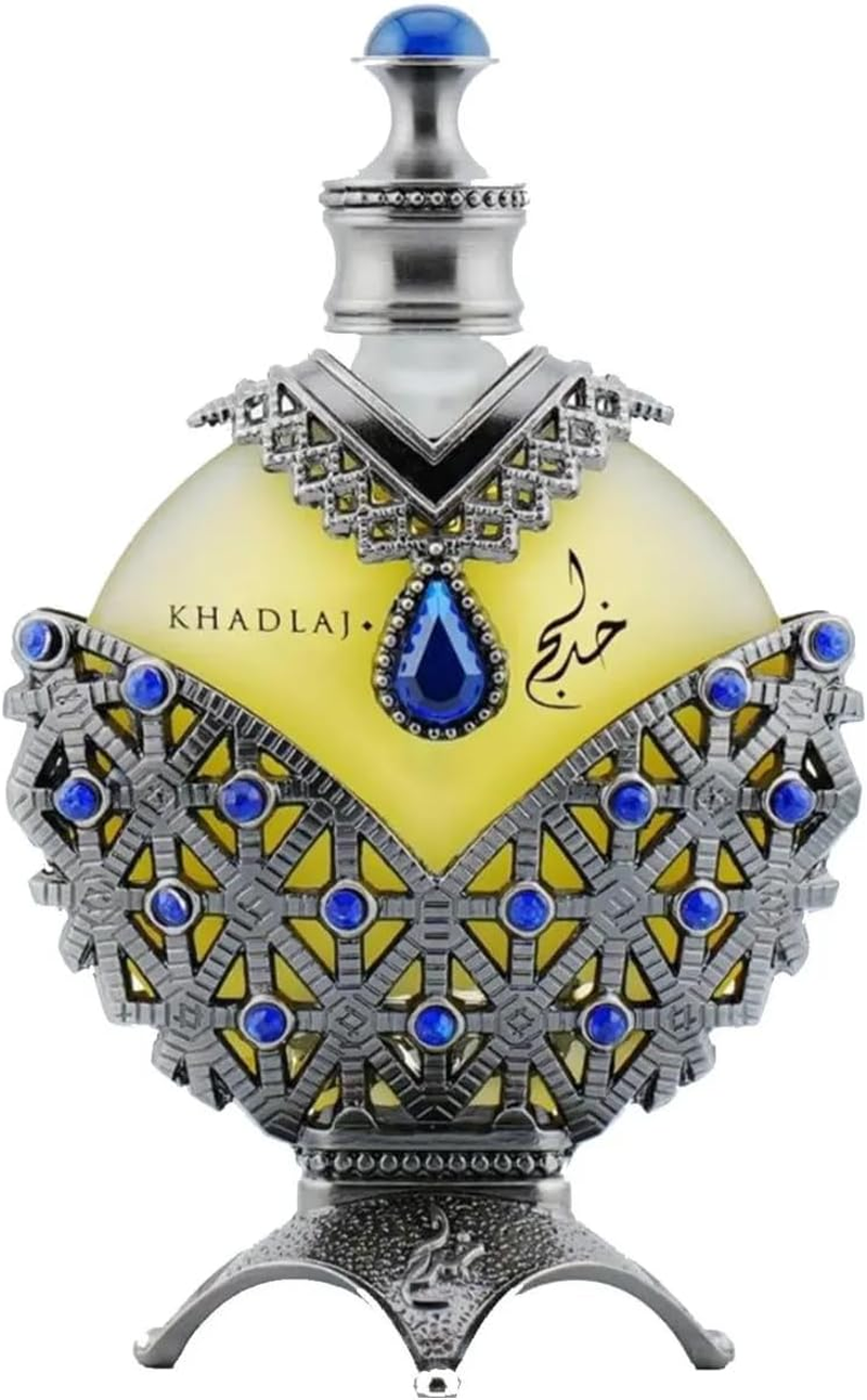 Khadlaj Hareem Al Sultan Blue Antique Perfume Oil (M) 35Ml image number 3