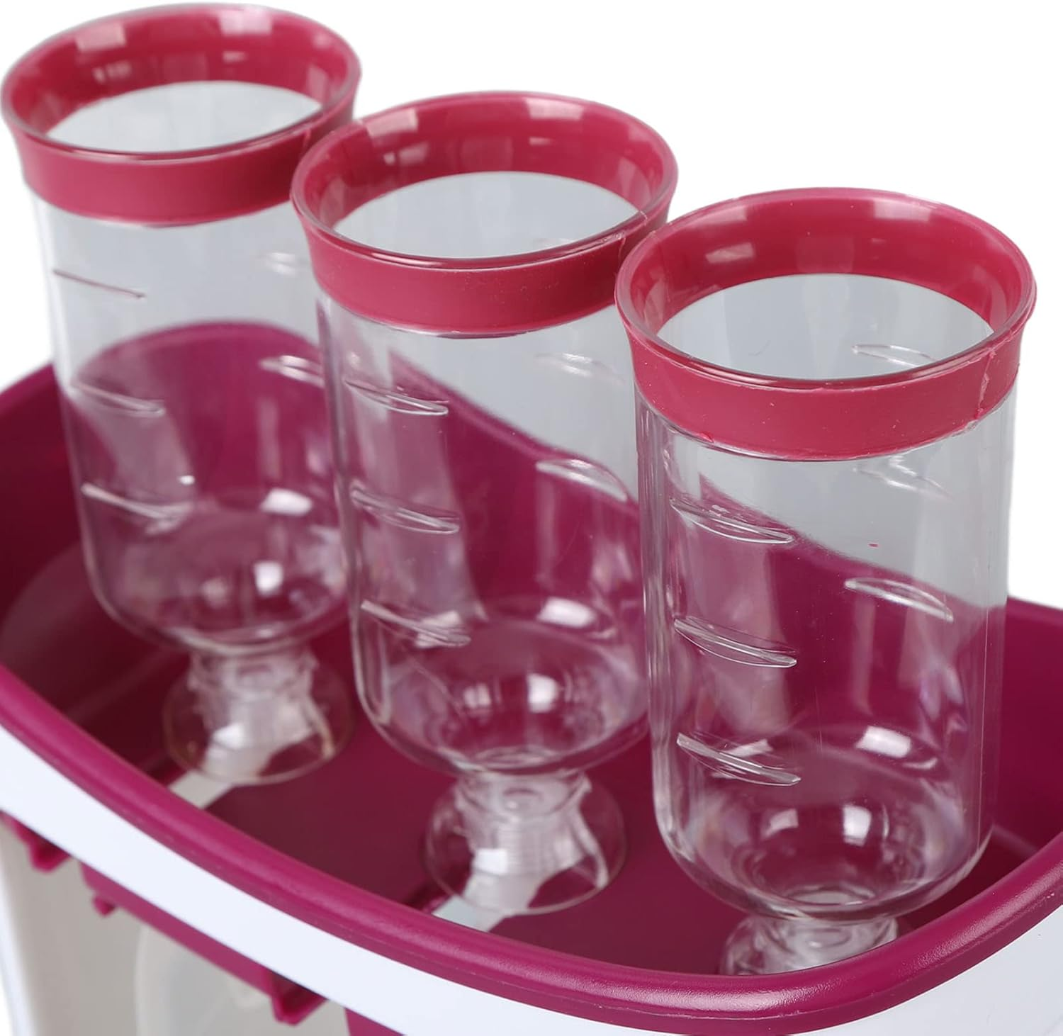 Semi Solid Food Pouch Filling Station, Manual Infant Food Maker with 10 Bags, 3 Dispensers, Homemade Fruit Squeeze Station for Toddlers Kids Babies image number 6