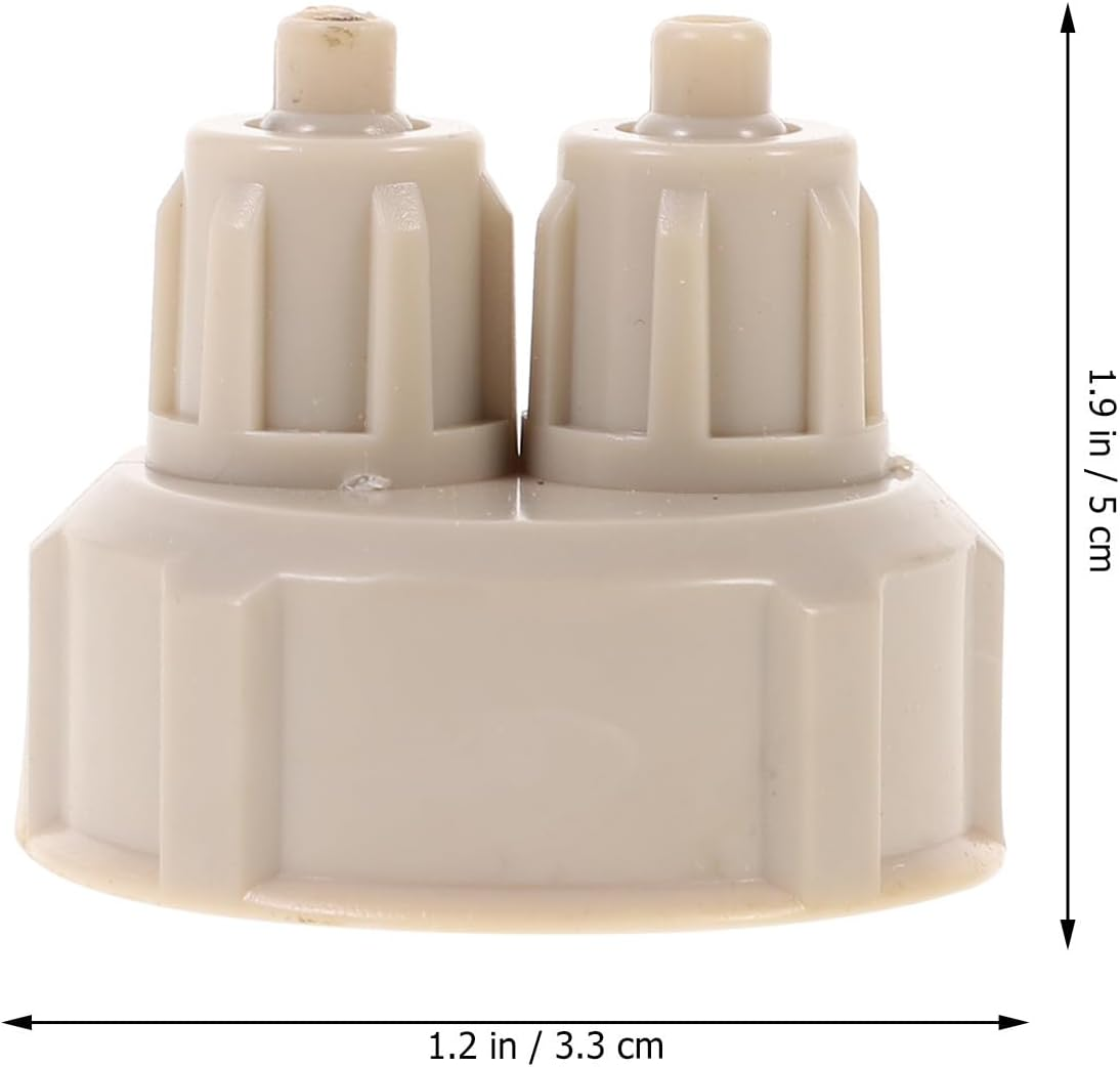 Alipis Diy Co2 Bottle Cap for Aquarium Plants Quick Twist Air Bottle Cap Accessory Easy Install Co2 Diffuser System for Fish Tank 4 Pack image number 2