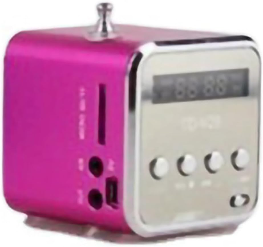 Generic Wireless Mini Speaker Clear Sound 4 Button Design Portable FM Radio for Travel Camping (#1) image number 2