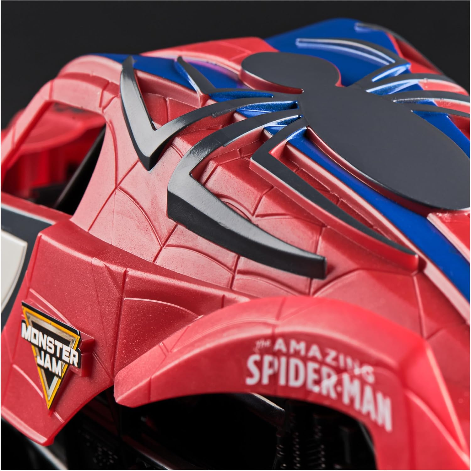 Monster Jam, Marvel the Amazing Spider-Man RC Monster Truck, 1:24 Scale, Kids Toys for Boys and Girls Ages 4 and Up image number 5