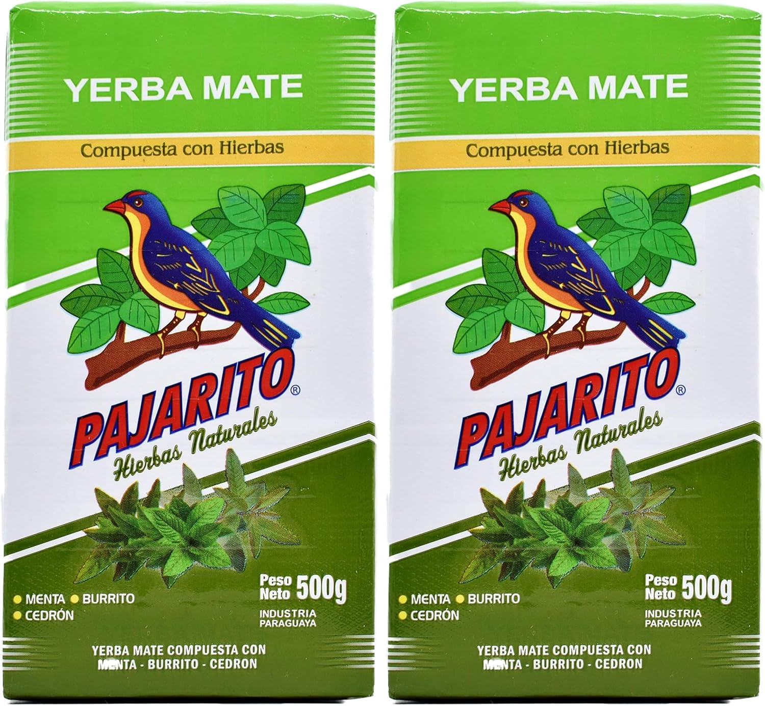 Pajarito Yerba Mate with Herbs Tea, 500 G - 500 G (Pack Of 1) image number 3