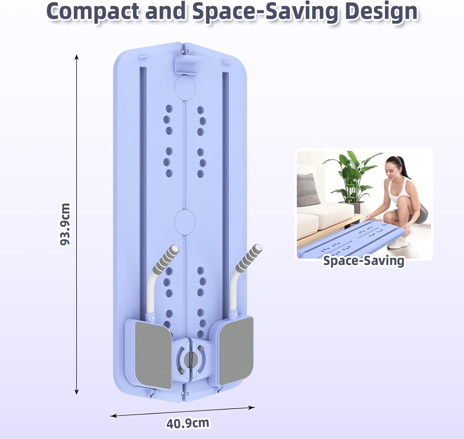 Advwin Pilates Reformer Machine,Multifunctional Abdominal Board,Pilates Board with Elbow Support|Kneeling Pad|Elastic Rope,Ab Exercise Board Home Fitness Equipment for Core Workout image number 3