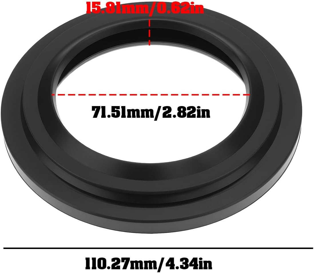 Toilet Cassette Lip Seal 16175 151998625 Compatible with Thetford C2 C3 C4 Pre June 2000 image number 2