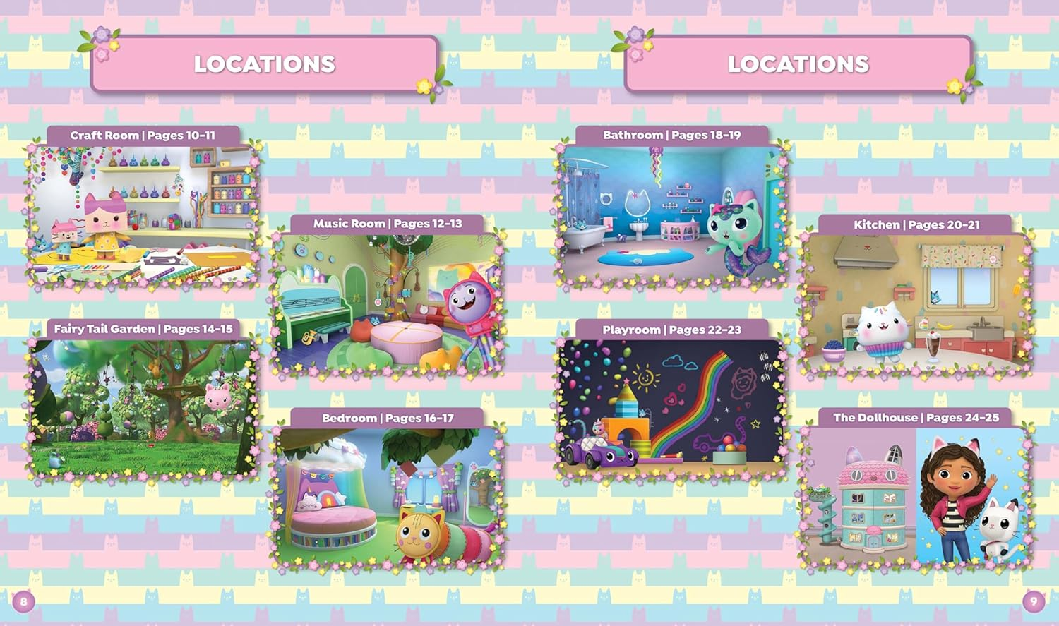 Gabby'S Dollhouse: Search-And-Find (Dreamworks)