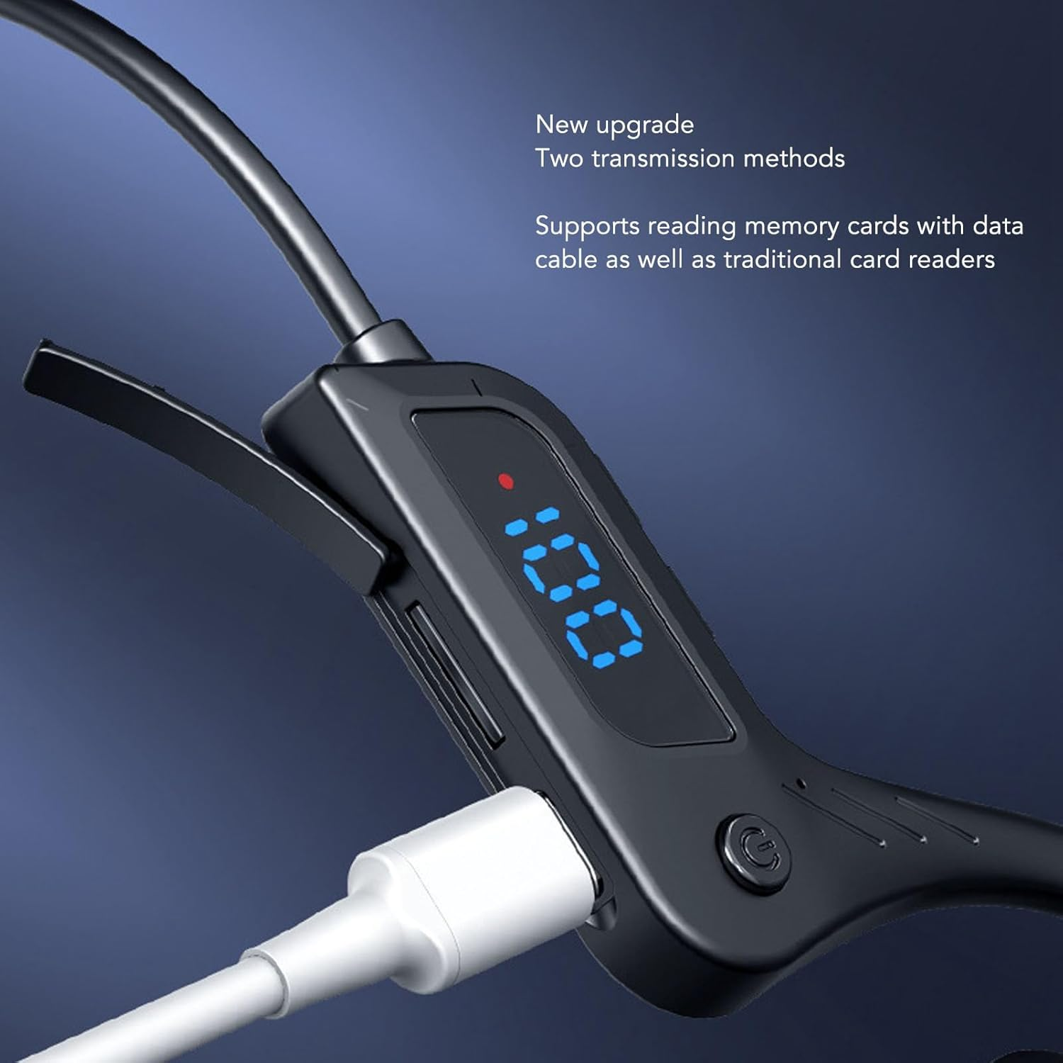 Bone Sound Open-Ear Headphones, Waterproof, 5.3, Noise Cancelling, Hifi Stereo, Multifunctional, IP68 Certified, Sweatproof, Comfortable, Long Battery Life