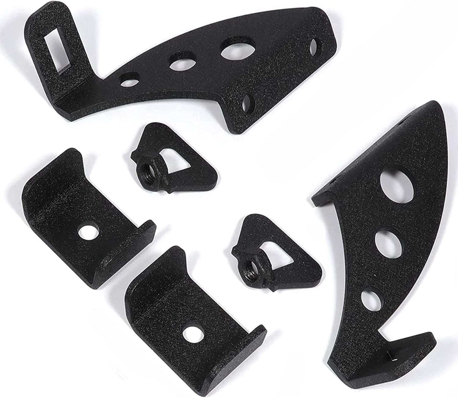Lifting Jack Stands Jack Bracket Door Hinge Hood Hinge Mount Kit for 2007-2020 JK JL JKU JLU image number 4
