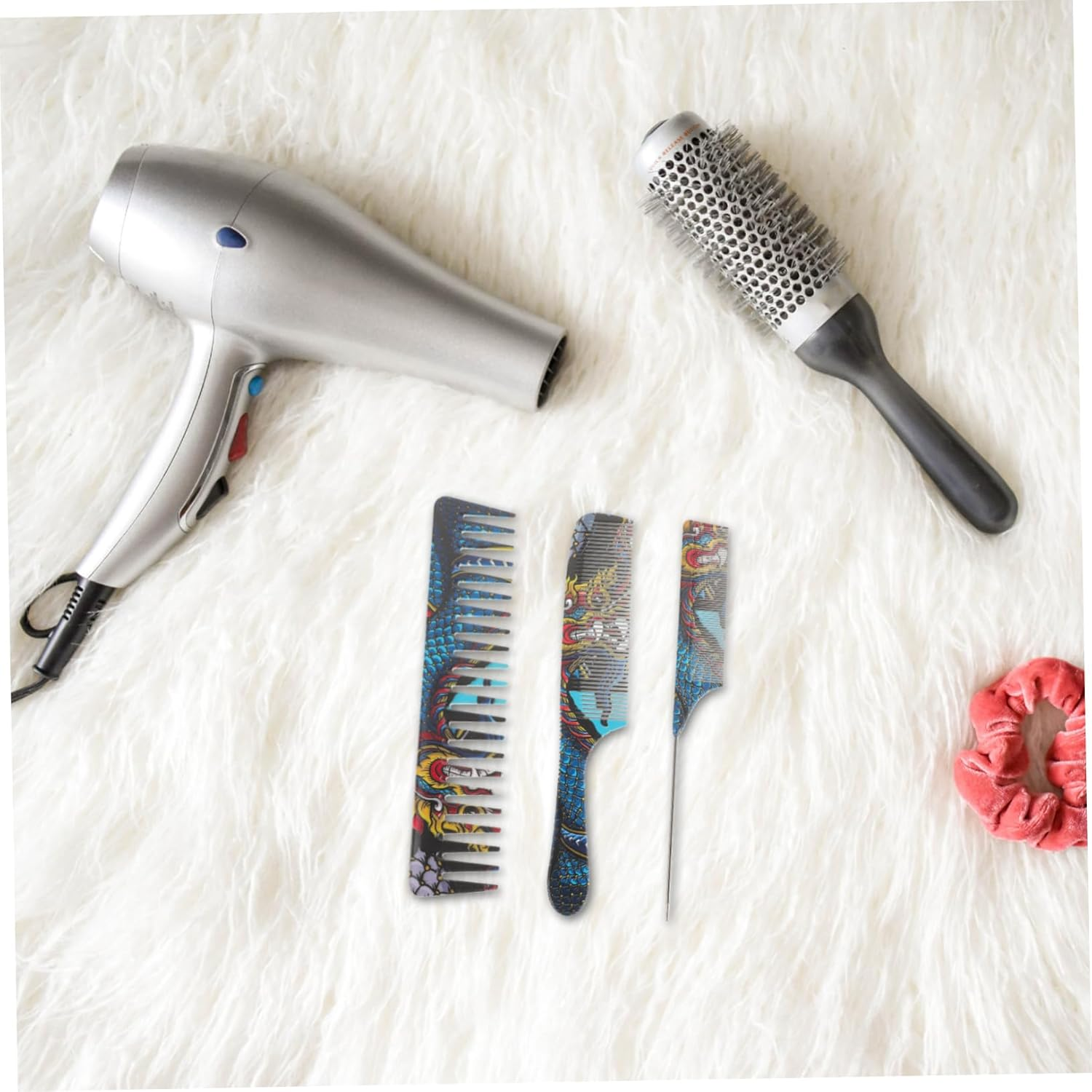 FOYTOKI Men'S Hair Tools Styling Comb Handles Multipurpose Wide Comb for Barbershop image number 1