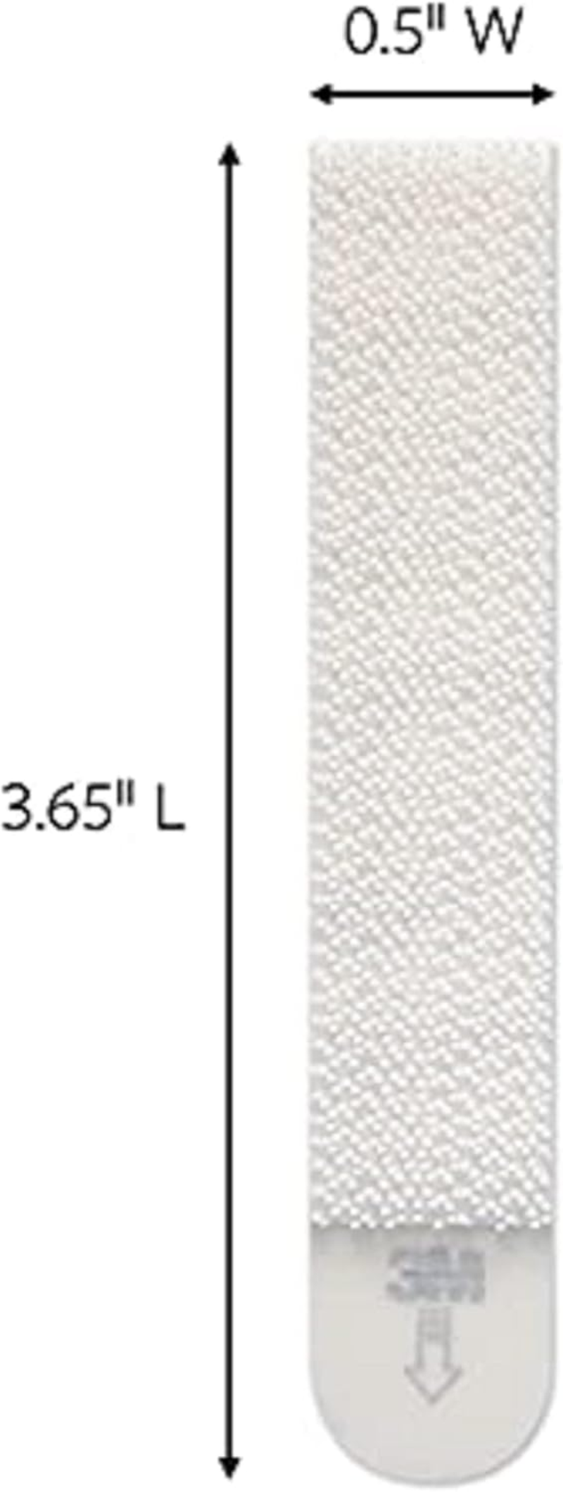 Command Narrow Picture Hanging Strips, Damage Free Hanging Picture Hangers, No Tools Wall Strips for Living Spaces, 12 White Adhesive Strip Pairs (24 Strips)