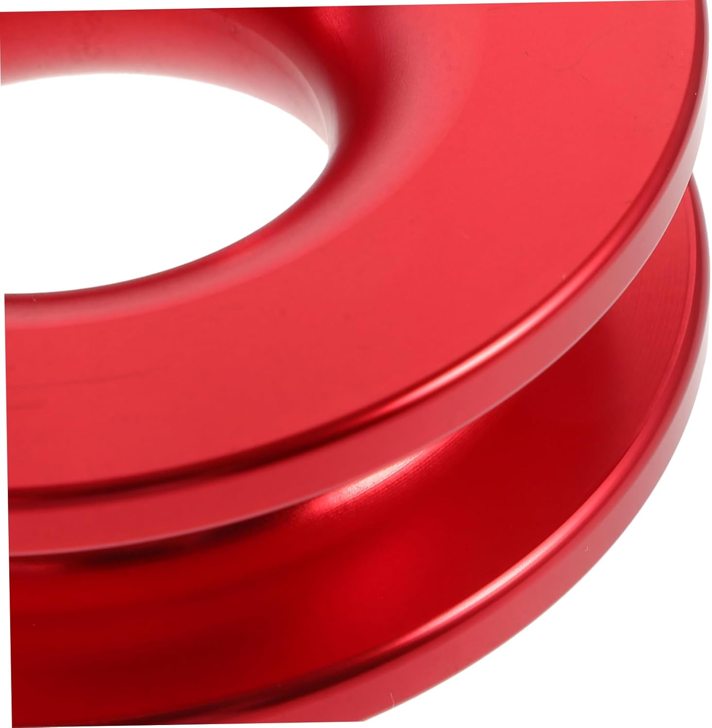 FELTECHELECTR Winch Snatch Recovery Ring Aluminum Alloy Towing Snatch Ring Truck Recovery Accessories Red for Off-Road Vehicle Winching and Towing - Blue image number 4