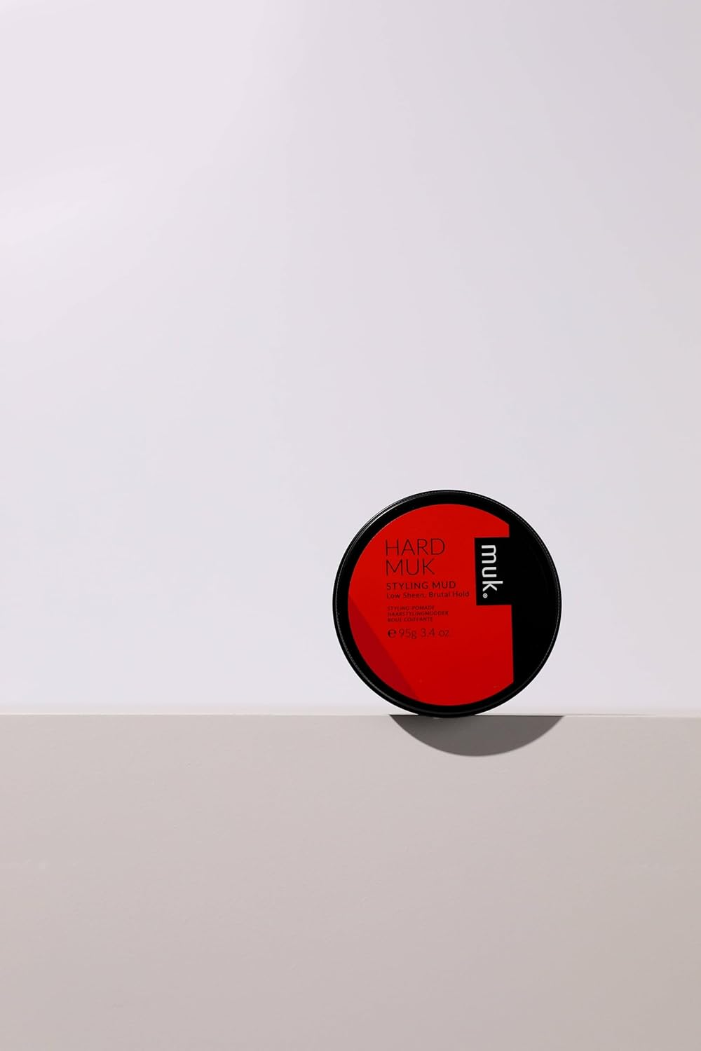 MUK. Hard Muk Hair Styling Mud - Low Sheen Styling Mud with Strong Hold for Fine to Coarse Hair. Matte Texture, Volume Enhancing & Humidity Resistant Hair Mud, 95G