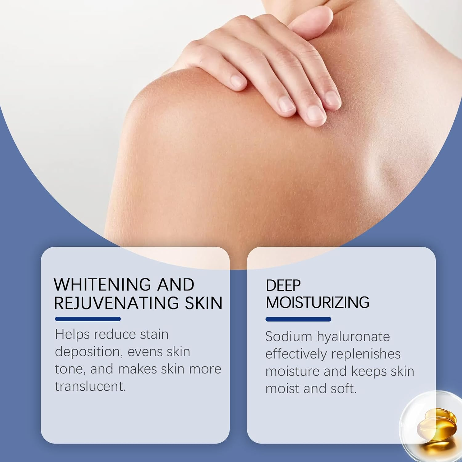 Underarm Whitening Cream, Dark Spot Remover for Face & Body, Skin Lightening Cream for Sensitive Areas, Armpits, Knees, Elbows, Areas, Even Skin Tone image number 6