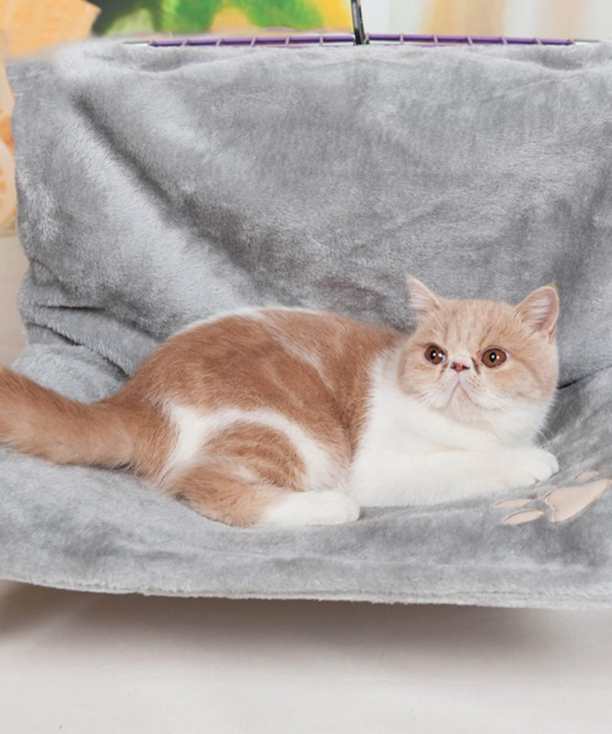 Hanging Bed, for Pets, Cats, Pet Bed, Stylish, Fluffy, Pet Sofa, Cute, Soft, Simple, Cat Bed, Hangable Pet Bed, Gray image number 1