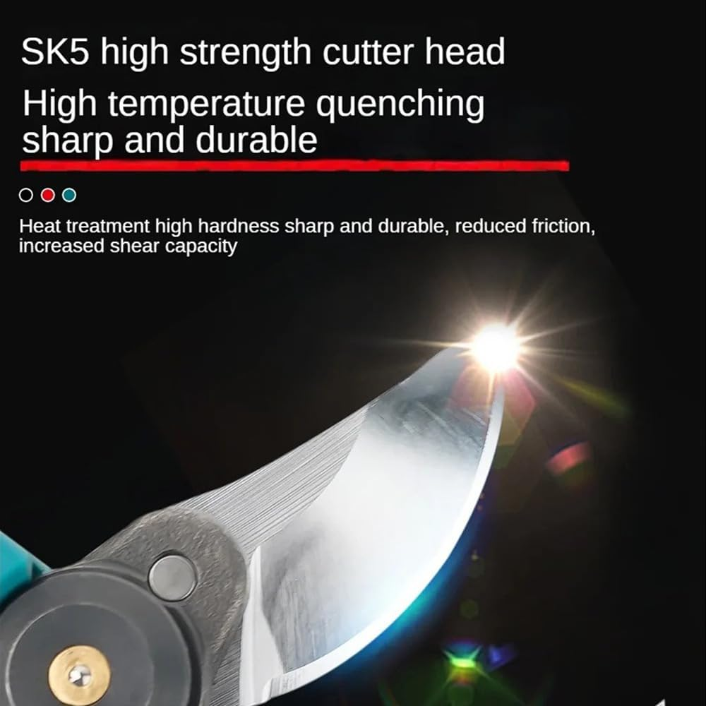 LEDON Telescopic High Branch Pruner Shears - 130-180Cm Extendable Tree Trimmer with Saw for Tall Trees, Fruit Branches & Garden Pruning image number 3