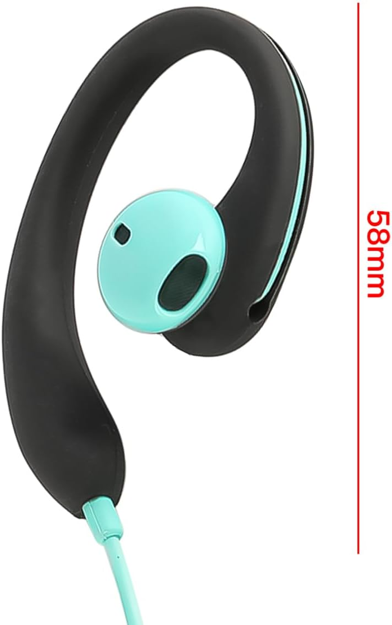 Laroal Sports Earbuds Wired In-Ear Headphones with over Ear Clip 3.5Mm Jack Running Earbuds Wrap around Earbuds for Smartphone Laptop Tablet MP3 image number 1