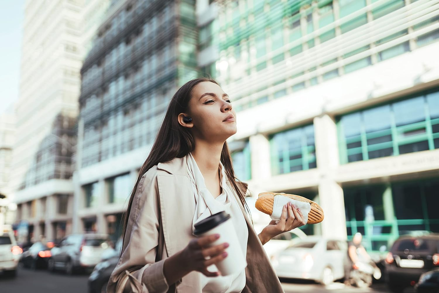 Kenwood Smart Headphones for Amazon Alexa WS-A1 image number 3