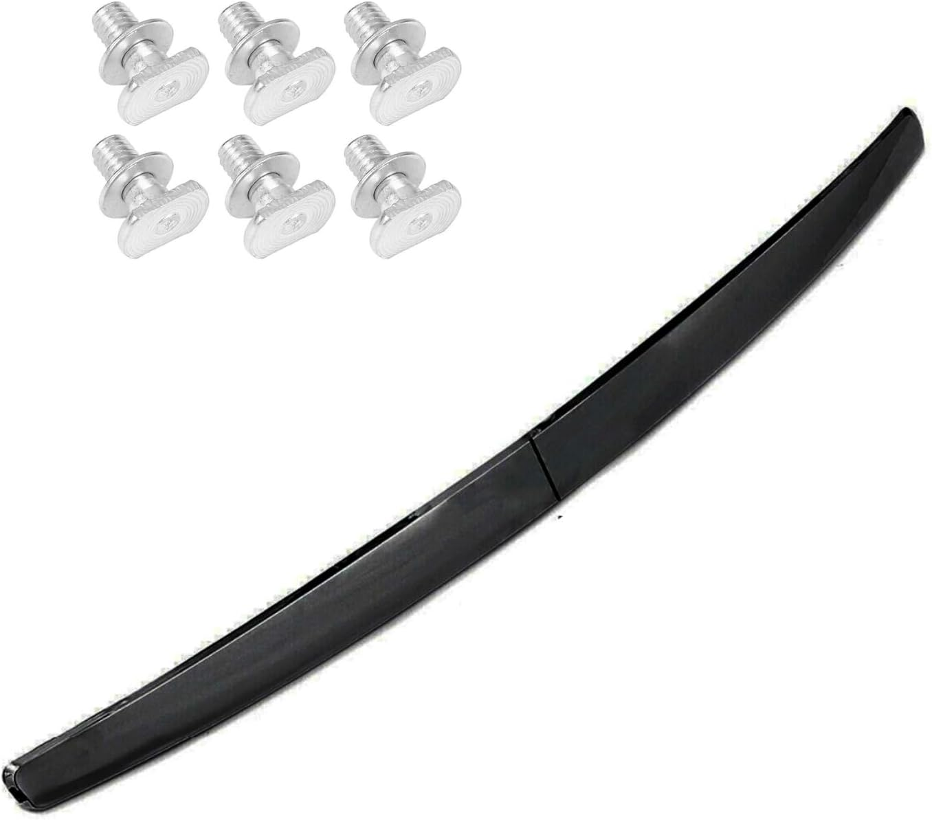 Car Chrome Front Bonnet Hood Trim Line for ISUZU D-Max Dmax & MU-X 2012-2016 ABS 92Cmx5.5Cm (Silver)