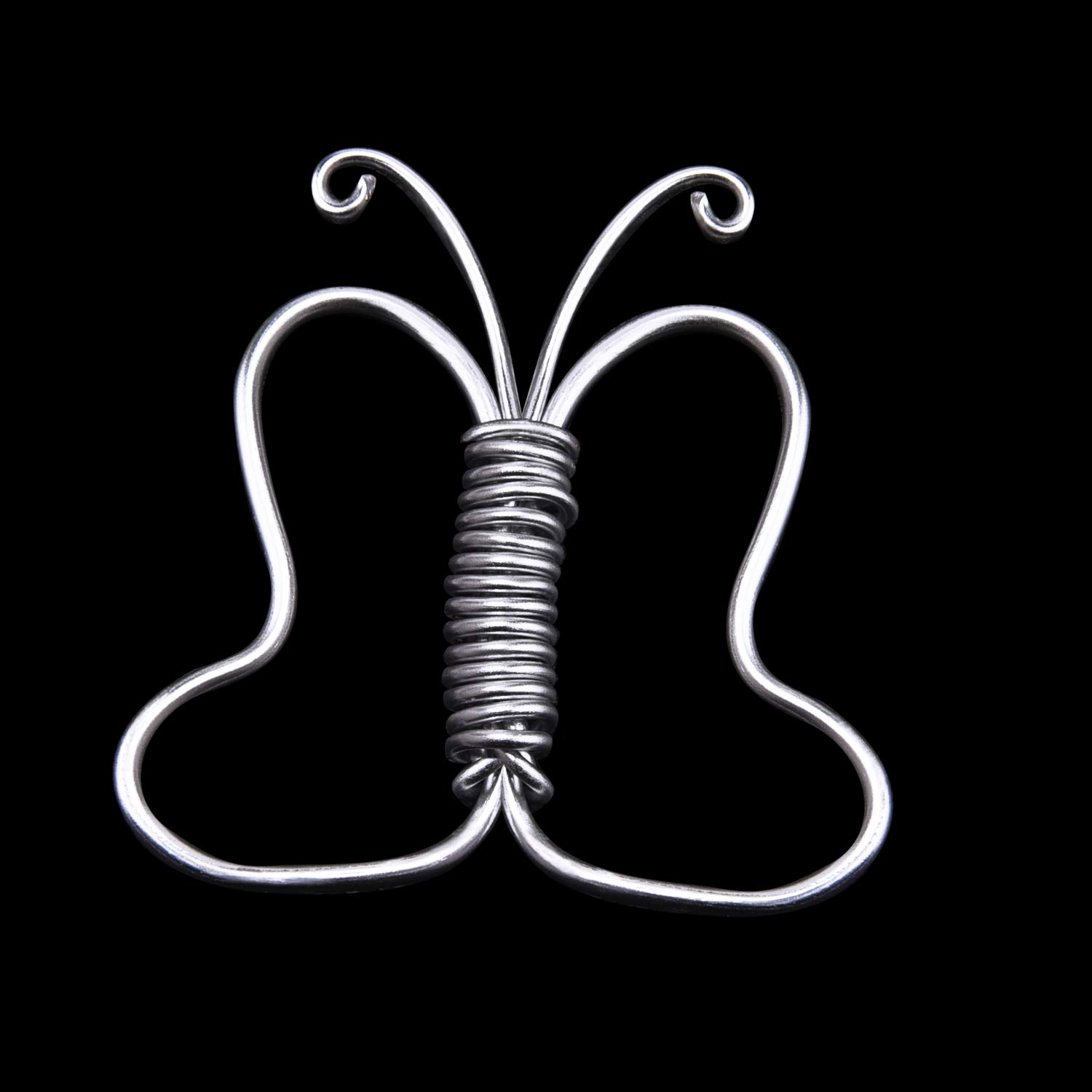 Sunmns 6 Rolls Silver Aluminum Wire, DIY Craft Art Wire, Soft and Flexible Metal Iron Wire, 1Mm, 1.5Mm, 2Mm, 3Mm in Thickness image number 6