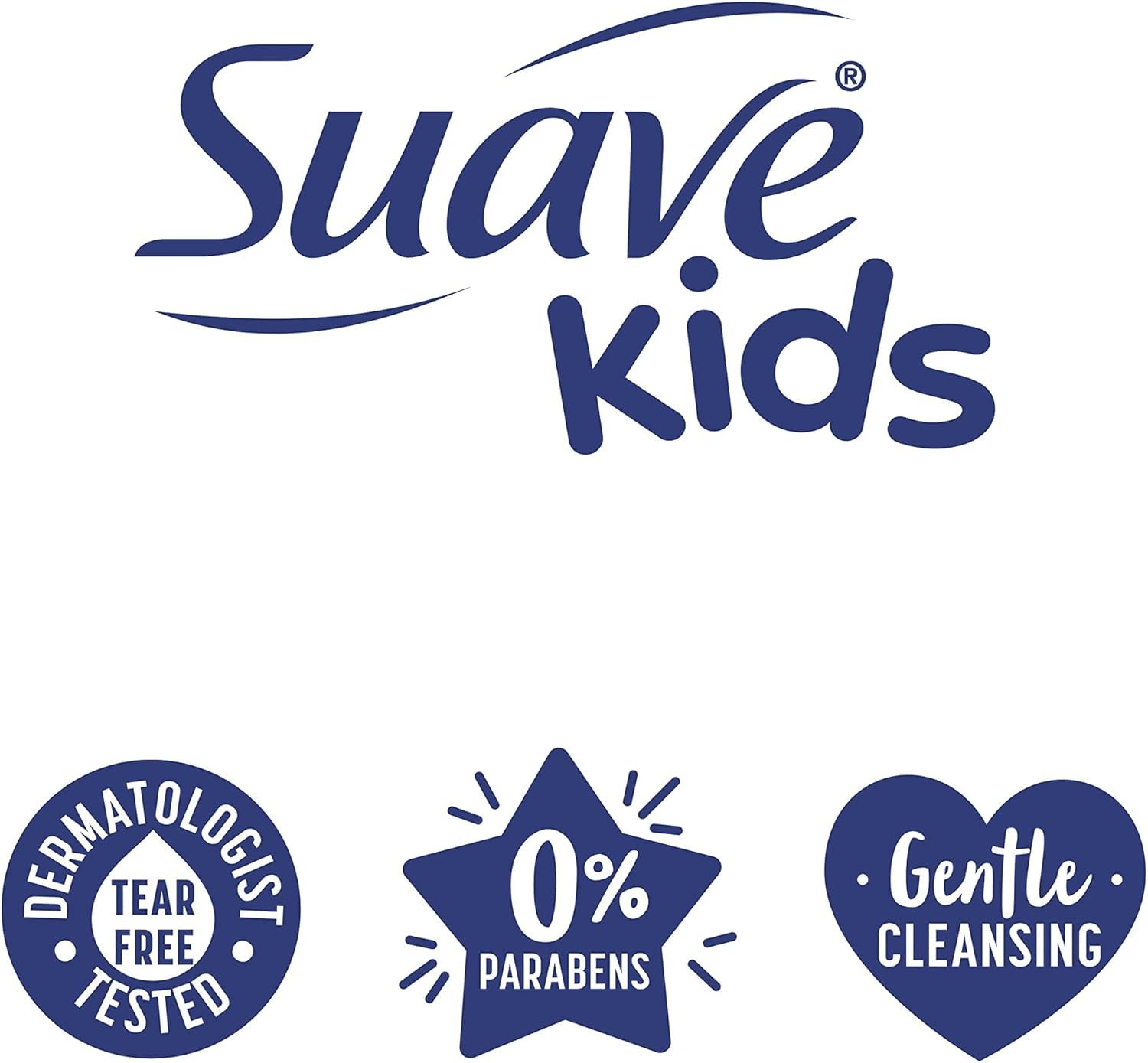 Suave Kids 3-In-1 Shampoo Conditioner Body Wash Purely Fun 4 Count Makes Bath Time Quick and Easy, Paraben Free and Dermatologist Tested Kids Shampoo 3 in 1 Formula 28 Oz image number 4