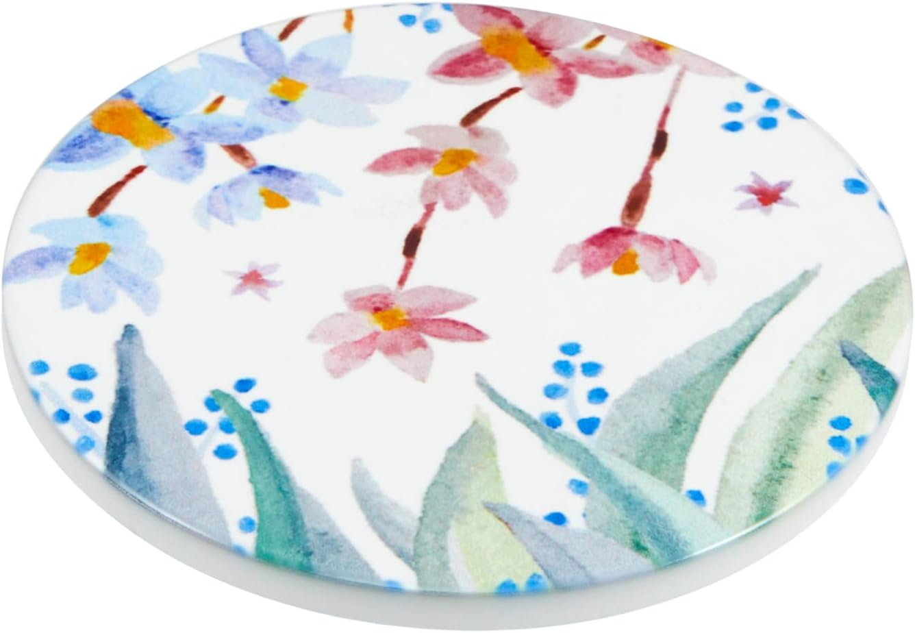 Maxwell & Williams Royal Botanic Gardens Eucalyptus Bloom Ceramic Coaster 10Cm Set of 4 Assorted Gift Boxed image number 3