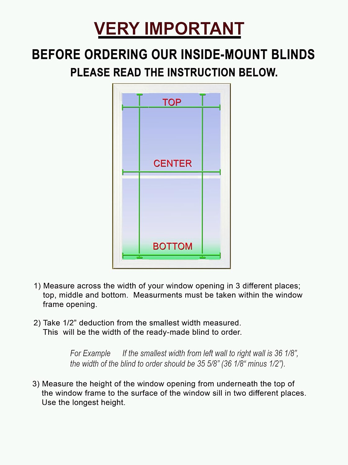 US Window and Floor 2" Faux Wood 21.75" W X 48" H, inside Mount Cordless Blinds 21.75 X 48 White image number 4