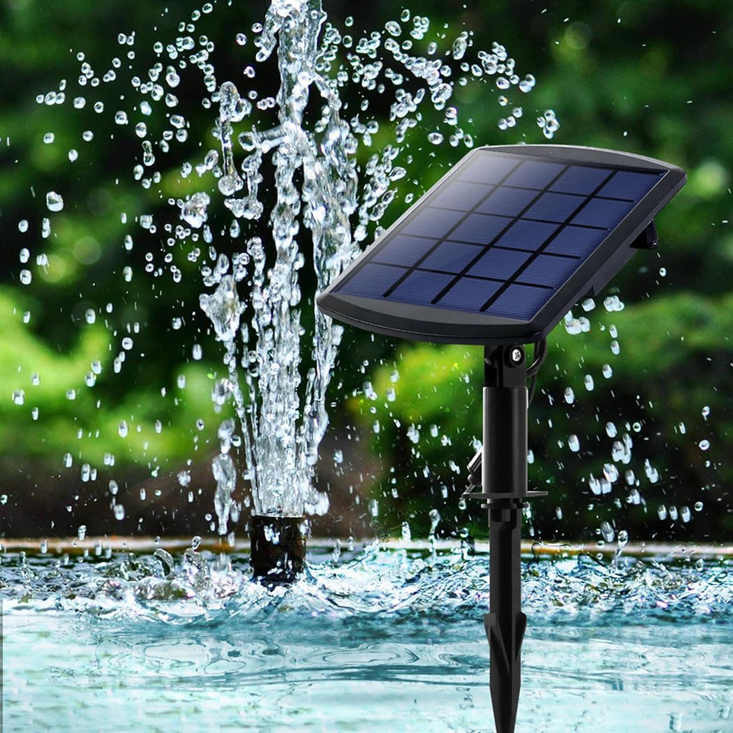 Solar Fountain Water Pump Powered Pumps Solared Power Pond Pool Garden Outdoor Decoration Fountain 1.8W 170L/H