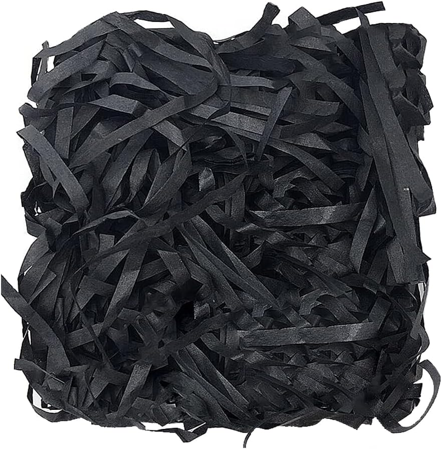 Geli 100G Shredded Tissue Paper for Gift Boxes,Soft Shredded Paper for Hampers Filling and Packaging Filler Shreds Stuffing Paper for Christmas Birthday Decor (Blue)