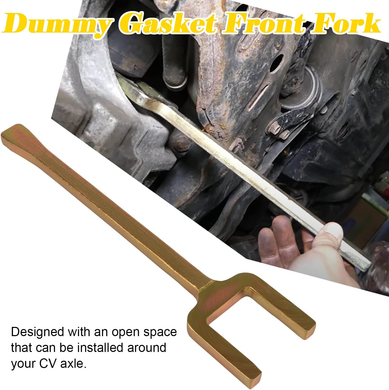 Bonbo 12020-2 Piece Axle Popper Kit Inner CV Axle Removal Tool Set Fit for Front Wheel Drive Vehicles, Remove Most Vehicles&rsquo; Half-Shaft Drive Axles & Fix Damaged CV Joints(2 PCS) image number 4