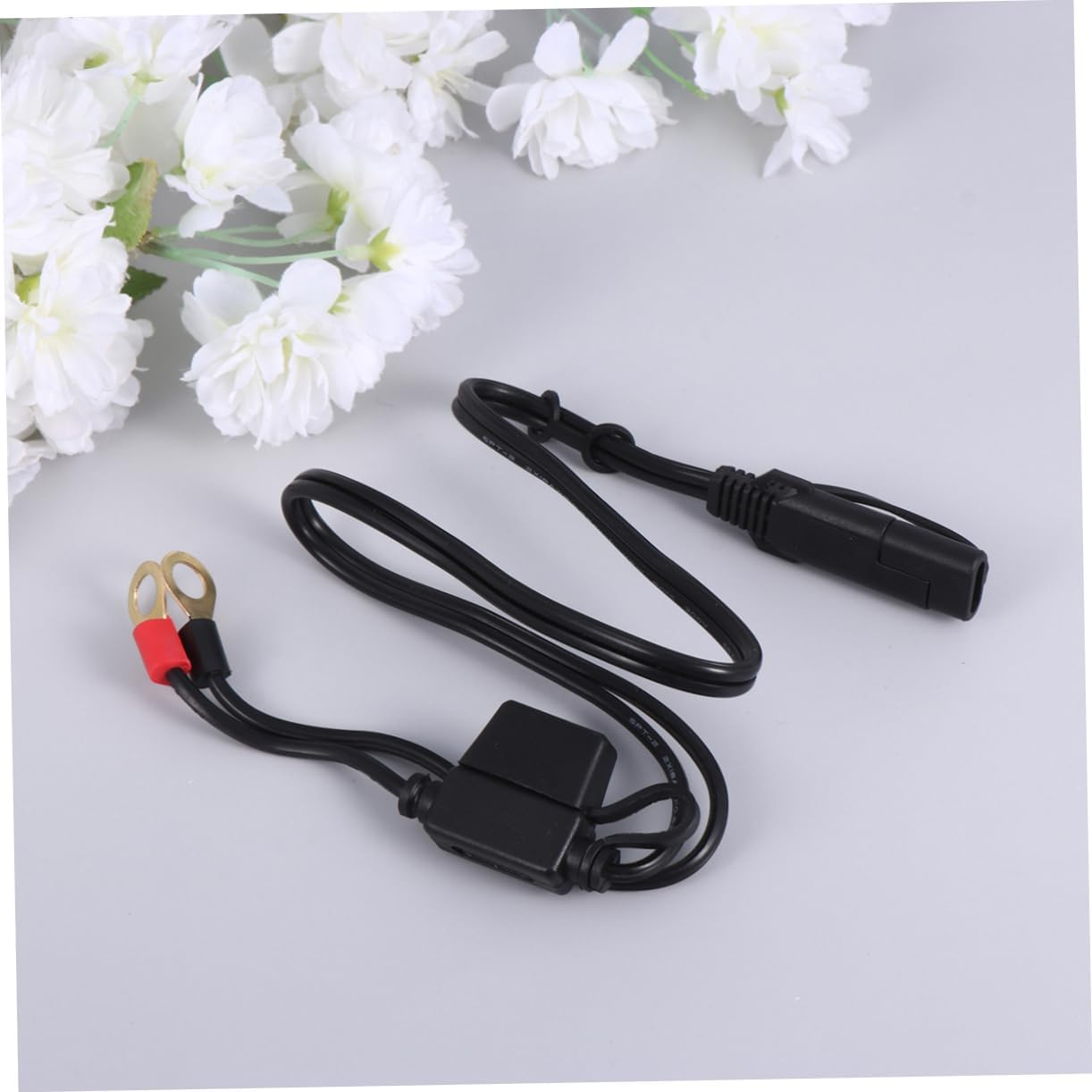 SUPVOX Motorcycle Battery Charging Cable Charging Tool for Home Outdoor Use Simple Practical Motorcycle Power Cable
