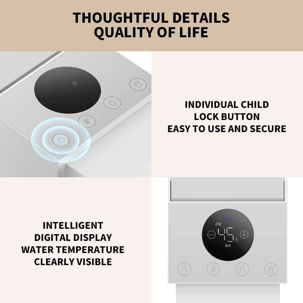 MI MIJIA Instant Hot Water Dispenser S2202 Home Office Desktop Electric Kettle Thermostat Portable Water Pump Fast Heatin