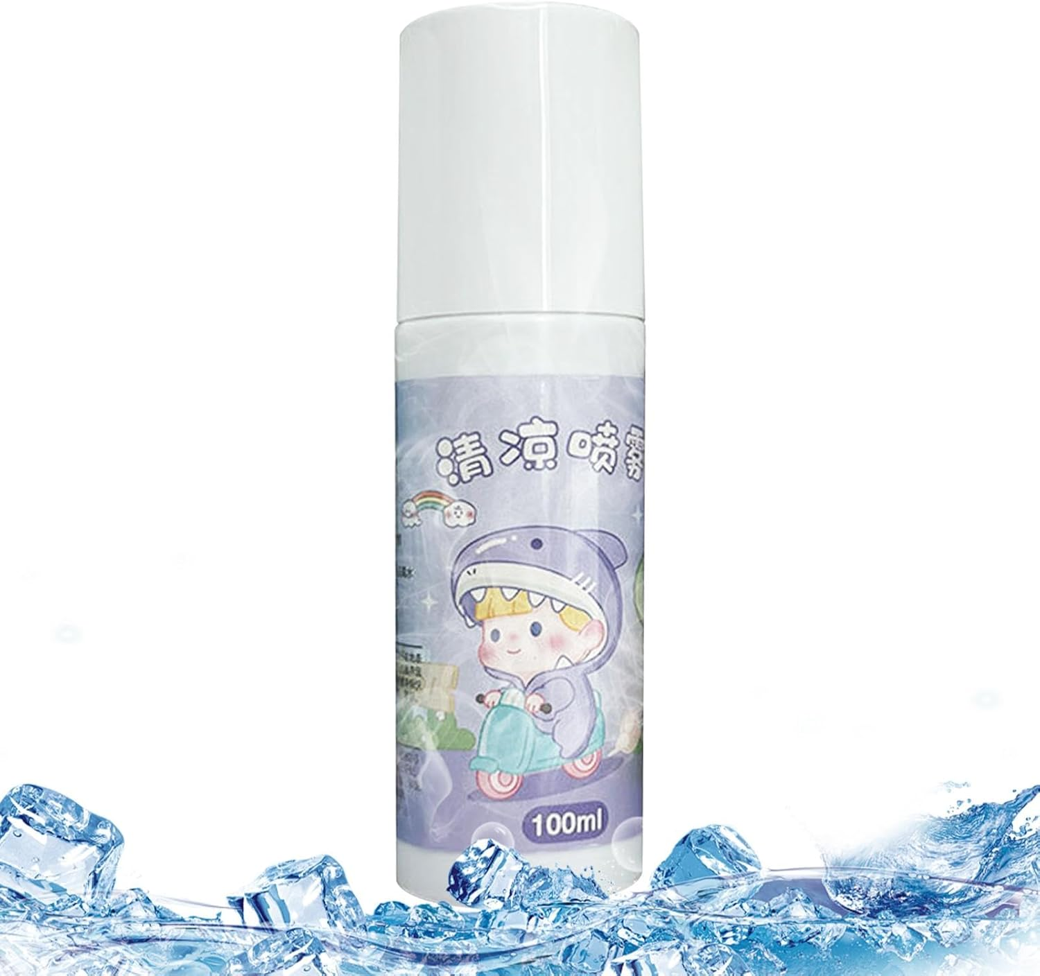 Summer Cooling Spray - Gentle Instant Cooling Mist Rapid Cooling Mist Spray,Portable Cooling Body Spray Soothing Summer Spray for Students Workers Athletes