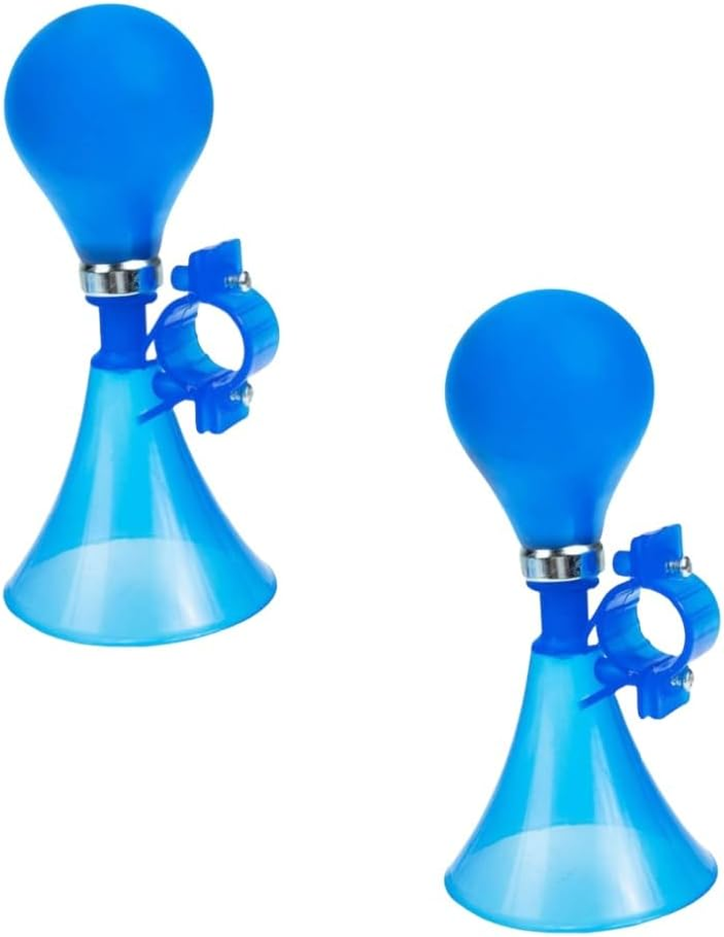 2Pcs Bicycle Horn,Kids Bike Horn,Small Air Squeeze Honking Horn,Scooter Horn Children'S Bell Plastic Vintage,Handlebar Bicycle Horn,Snail Air Horn for Girls or Boys