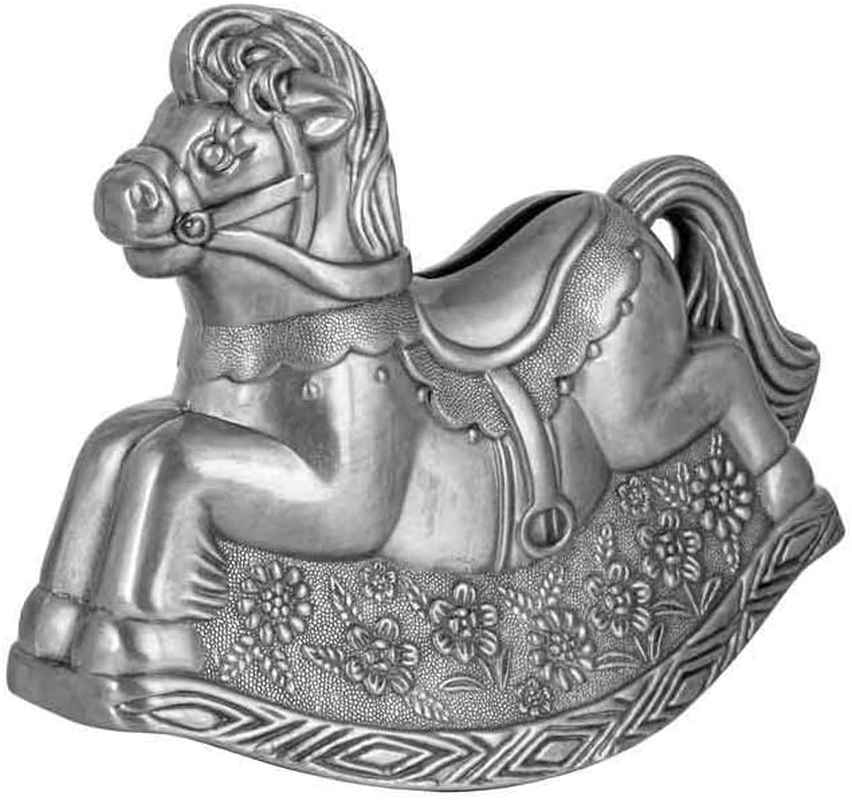 Baby Money Box Pewter Silver Gift Christening Newborn Shower Keepsake Present