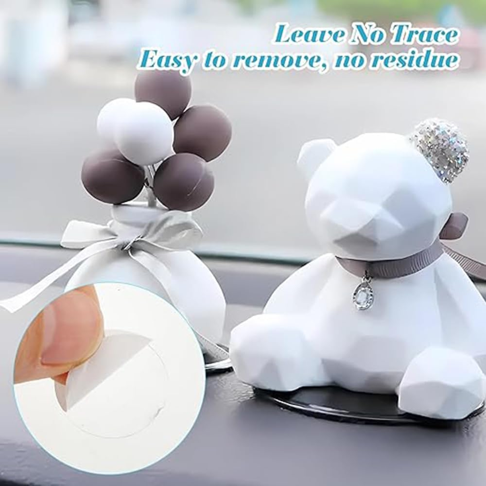 800 Pcs Clear Removable Sticky Tack Double Sided Washable Transparent Sticky Dots Stickers No Trace Sticky Putty Waterproof Small Stickers for Festival Decoration DIY Craft Balloons (800) image number 2