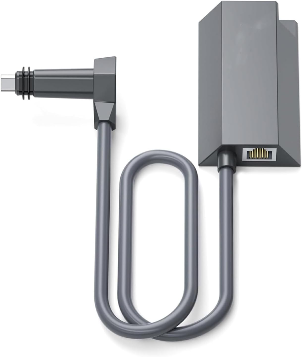 Ethernet Adapter for Gen 2, Rectangular Satellite V2 Ethernet Adapter, to RJ45 Gigabit Ethernet Network Adapter Cable, Satellite Internet Connector image number 4