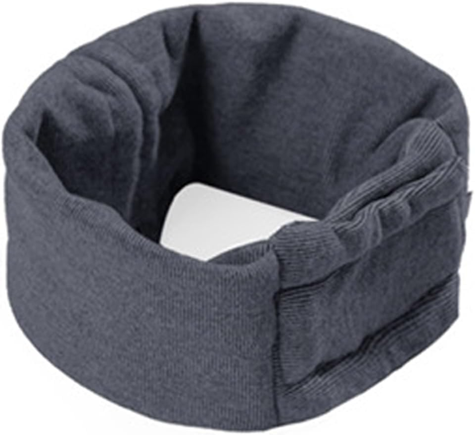 AIMALL Adjustable Dog Calming Headgear - Multifunctional Emotional Support Muff for Noise Reduction, Grooming & Sleeping - Warm, Comfortable Fabric - Sizes S to L (9.8-23.6 Inches)