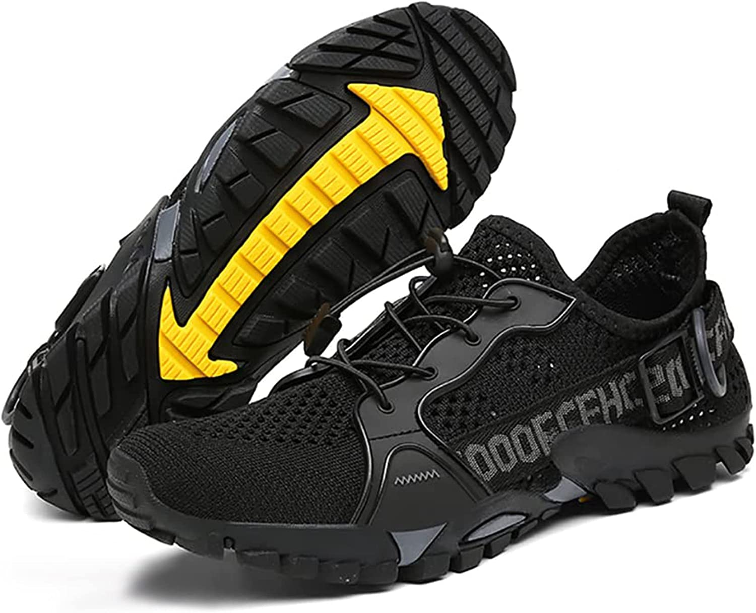 USOR Water Shoes for Men Women Quick-Dry Fishing Shoes Barefoot Aqua Outdoor Athletic Hiking Anti-Slip Shoes Comfort Waterproof Shoes image number 6