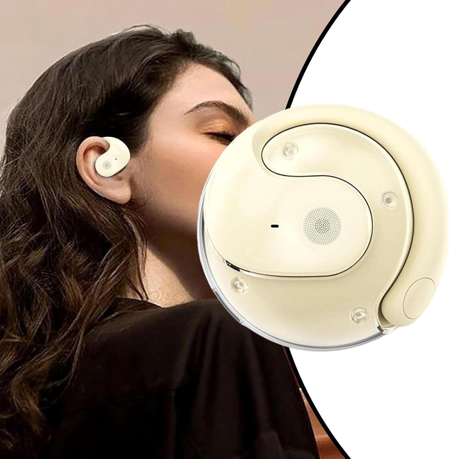 Hy-T26 Pro Language Translator Real Time, Artificial Intelligence Earphones, Wireless Blu-Etooth Translator Earbuds, Language Translator Earphones image number 1